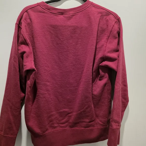 Vintage Peanuts Uniqlo CHARLIE B Maroon Crewneck Medium‎ - Picture 3 of 5